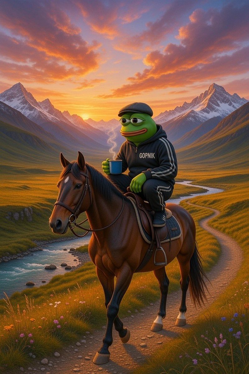 CDA Morning 

„Zzzdorova bratan! ☀️

Already awake or what?
Adidas still warm from sleeping, tracksuit pants level 9000, tea with 6 spoons of sugar…
today’s gonna be another day where everyone’s jealous and nobody gets how chill we actually are.
<a href="/GopnikXRPL/">Gopnik Xrpl</a>