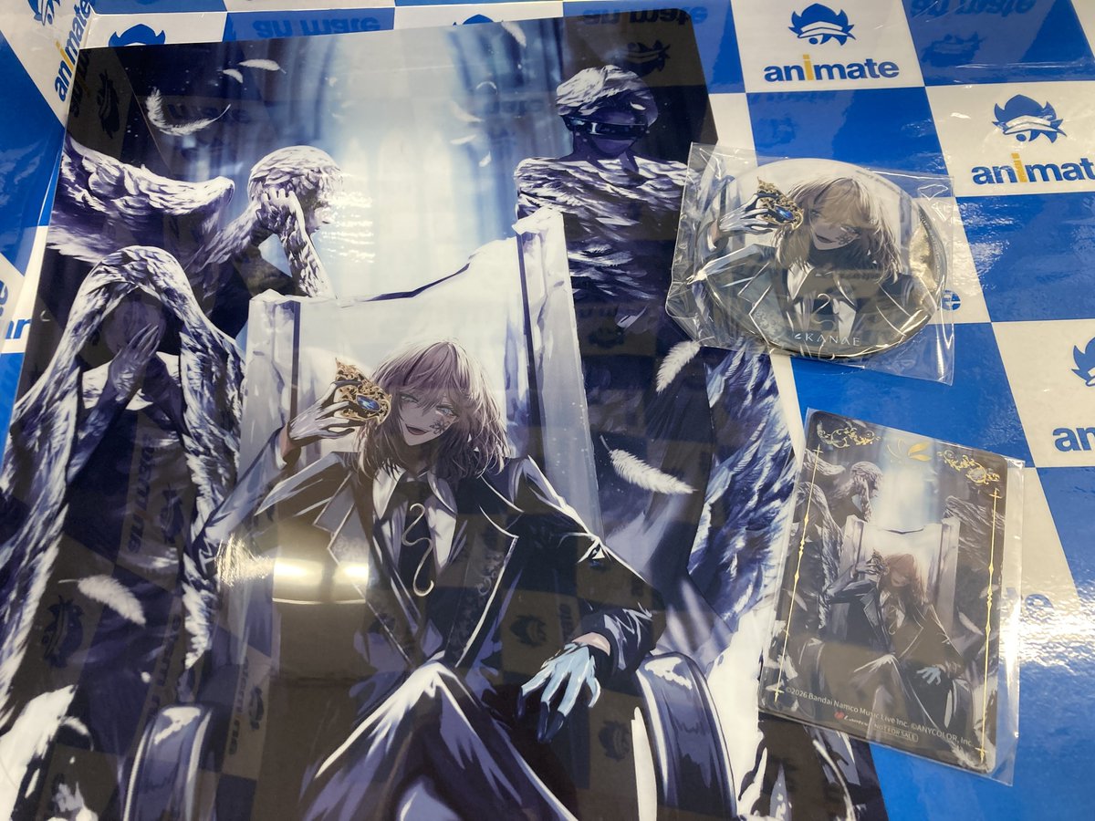 （各10）叶 CDアルバム おしゃべり会シリアル アニメイトポスター 叶｜1st full album「藍」発売記念キャンペーンin animate実施決定