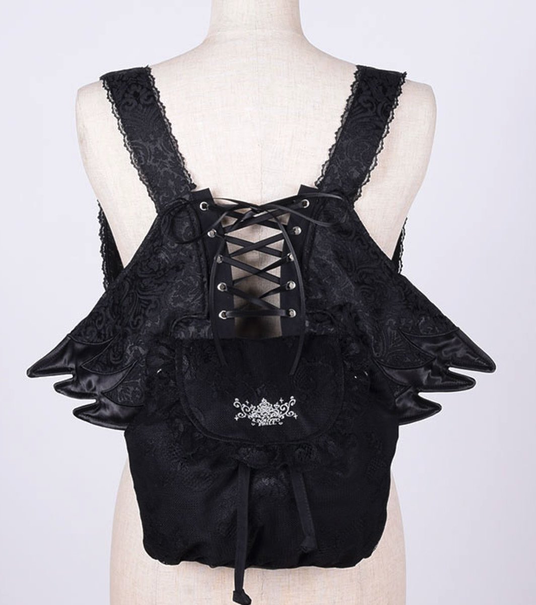 全色完売の人気「天使＆悪魔の翼リュック」がブラック・ホワイト再販