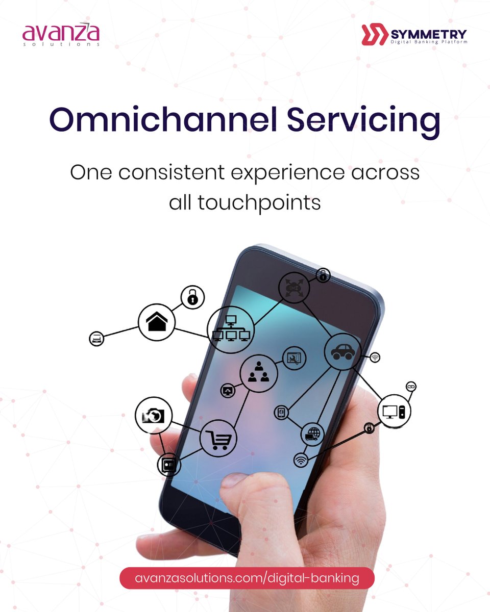 AvanzaSolutions's tweet photo. Behind every great #digitalbanking experience is a #platform that does the heavy lifting.

#Symmetry combines powerful features with thoughtful design, enabling institutions to deliver faster, #smarter, &amp; more #personalized services.

#AvanzaSolutions #DigitalTransformation https://t.co/WySdEs9Zpu