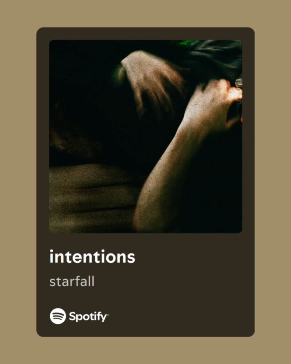 🏆 "intentions" by starfall (<a href="/starfallxos/">starfall</a>) has now surpassed 49 Million streams on <a href="/Spotify/">Spotify</a>.
— It's the 4th track from "alone tonight" EP and this marks his Ist overall to reach this milestone.

🎧 open.spotify.com/track/1sczjXEY…
