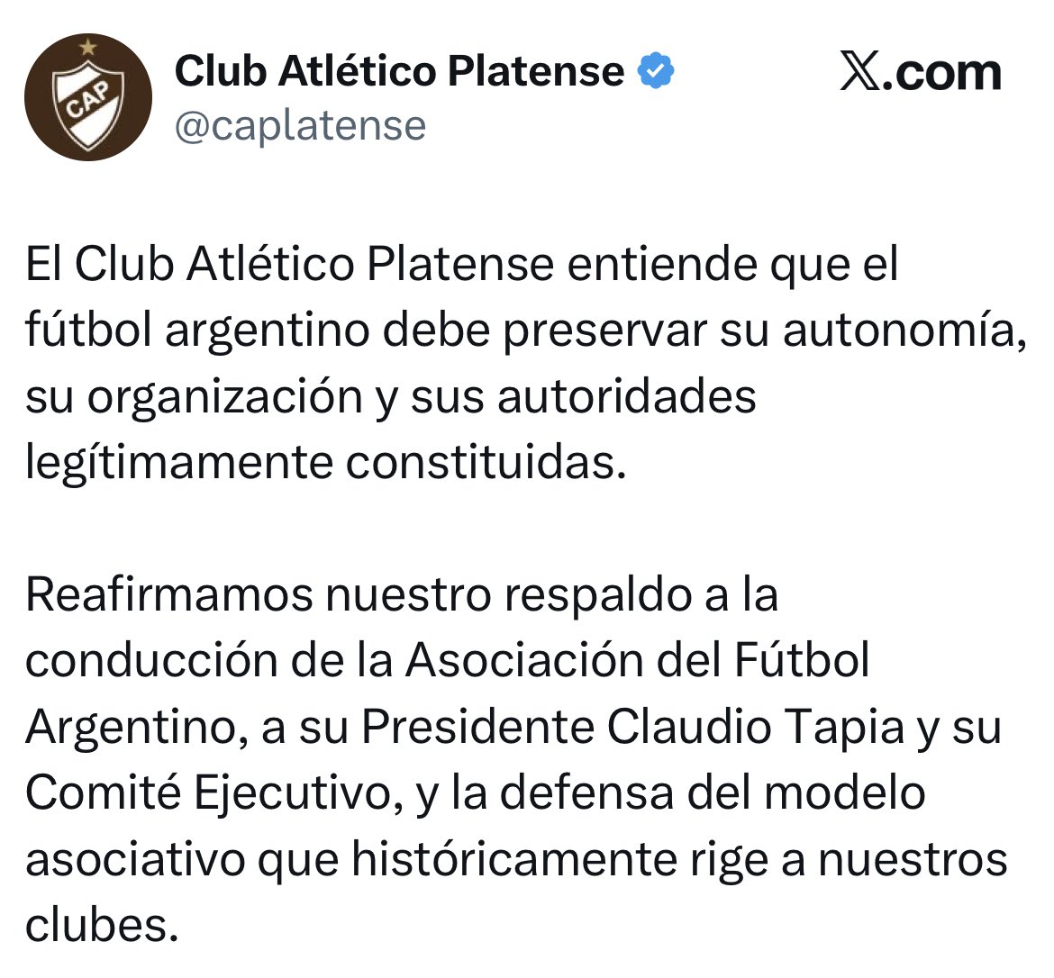 Javier Castrilli tweet media