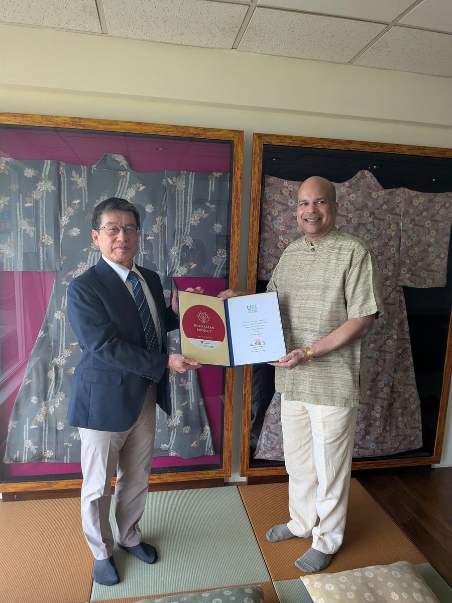 Embassy of Japan in Sri Lanka（在スリランカ日本国大使館) tweet media