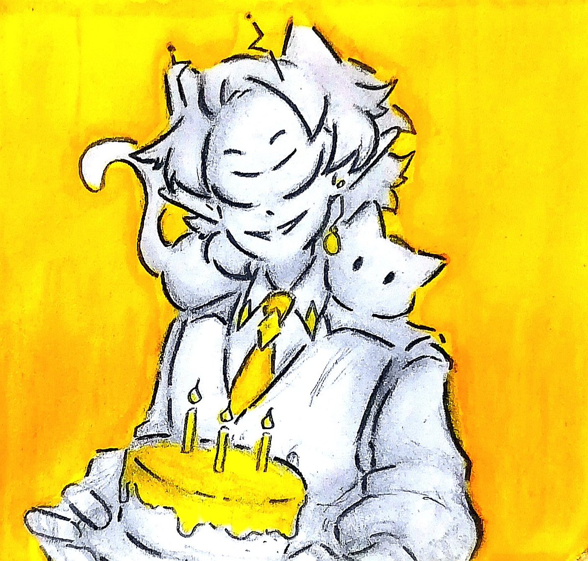 HAPPY BIRTHDAY <a href="/pepka_666/">Caesar :)</a>!!🥳
A gift for your birthday🎁🎂✨
I hope you had a great day, and I wish you all the best and lots of encouragement to achieve your goals!! (⁠ ˘⁠︶⁠˘)✨✨