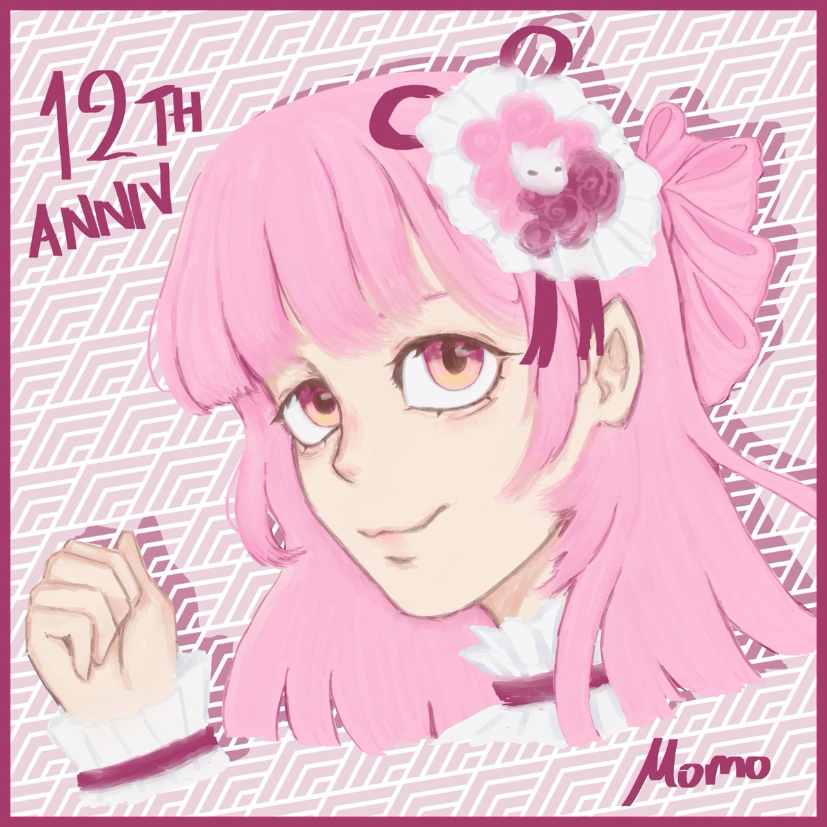CocoPPaPlay_cp's tweet photo. 🎨12周年お祝いアート🎨

ココプレ12周年当日の3/13まで残り17日となりました🎉

モモ、かわいいですね❤  
こんなに可愛いですが、実は男の子だとか…！？

#CocoPPaPlay #ココプレ #CCPL12th_CelebrationArt
 𓐄 𓐄 𓐄 𓐄 𓐄 𓐄 𓐄 𓐄 𓐄 𓐄 𓐄 𓐄 𓐄 
🎨12th Anniversary Celebration Art🎨

Only 17 days left until CocoPPa Play's 12th anniversary on March 13th🎉

Momo is so cute, isn't she?❤  
But even though she's this adorable, she's actually a boy...!?
 𓐄 𓐄 𓐄 𓐄 𓐄 𓐄 𓐄 𓐄 𓐄 𓐄 𓐄 𓐄 𓐄 
🎨12周年祝福插畫🎨

離CocoPPa Play12周年當天的3/13還剩17天 🎉

Momo，好可愛啊❤
這很可愛，但實際上它是一個男孩...!?