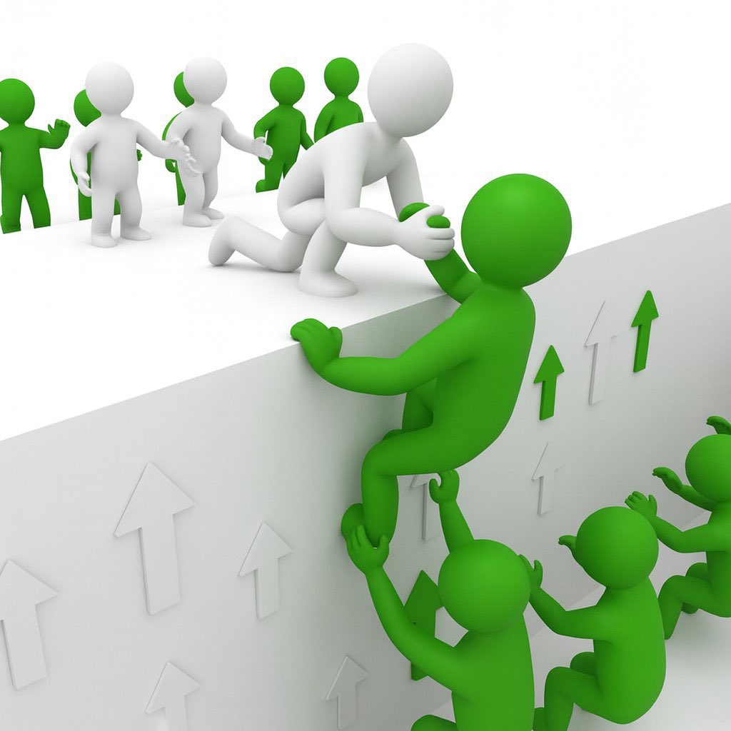 We rise by lifting others 
If you’re active let’s gain