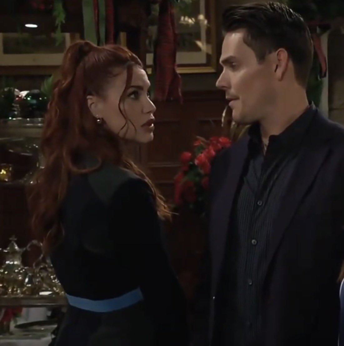 Me anytime #Ally share scenes together 🥰💝 #YR