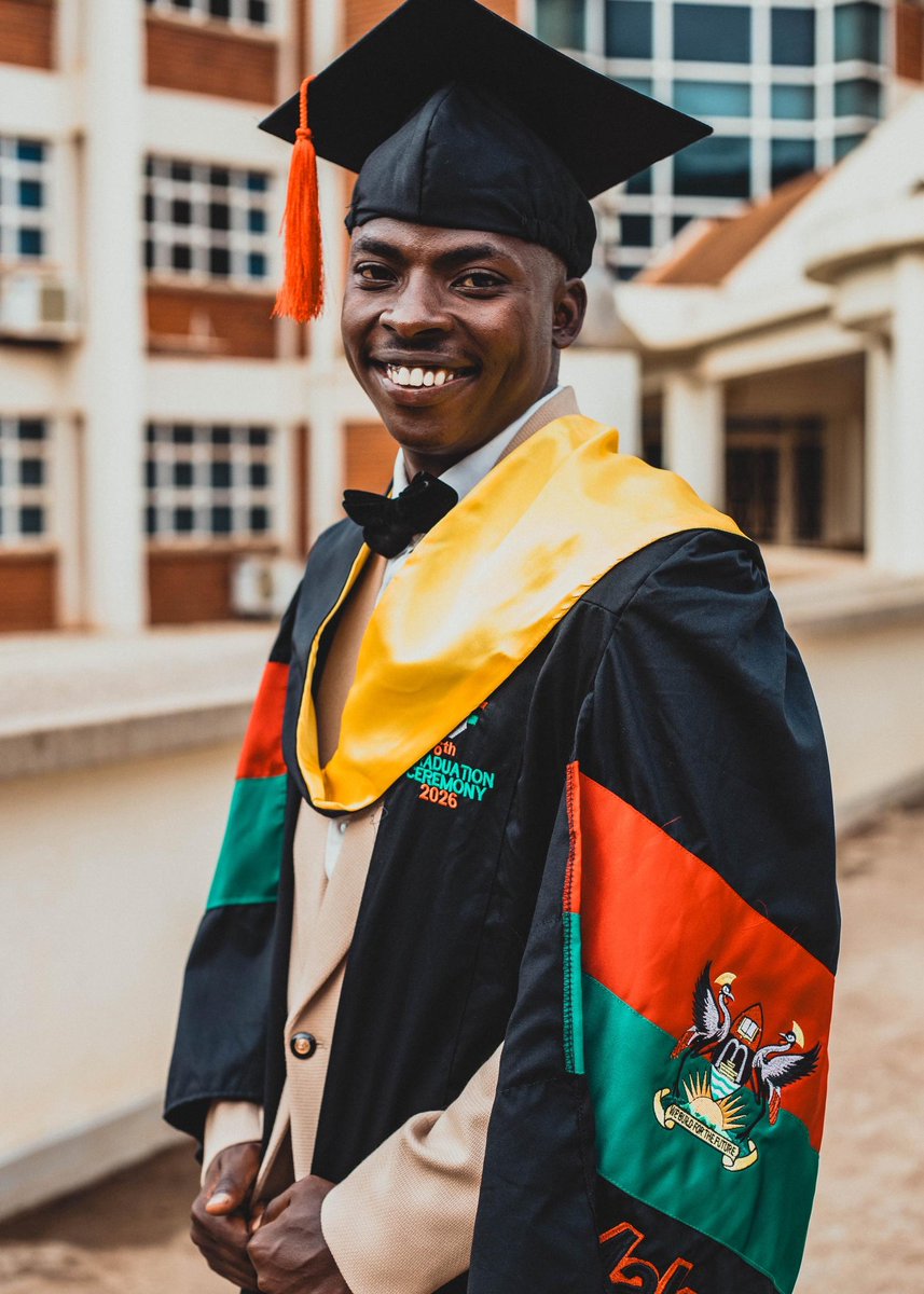 🎊 Congratulations to our Team Photographer, <a href="/Gad_lee/">Gad W. Bizimana</a>, on earning a Bachelor of Science degree in Computer Science from Makerere University! 🎓

Well done on this incredible milestone, Gad William 👏

#TheJogoos🔵