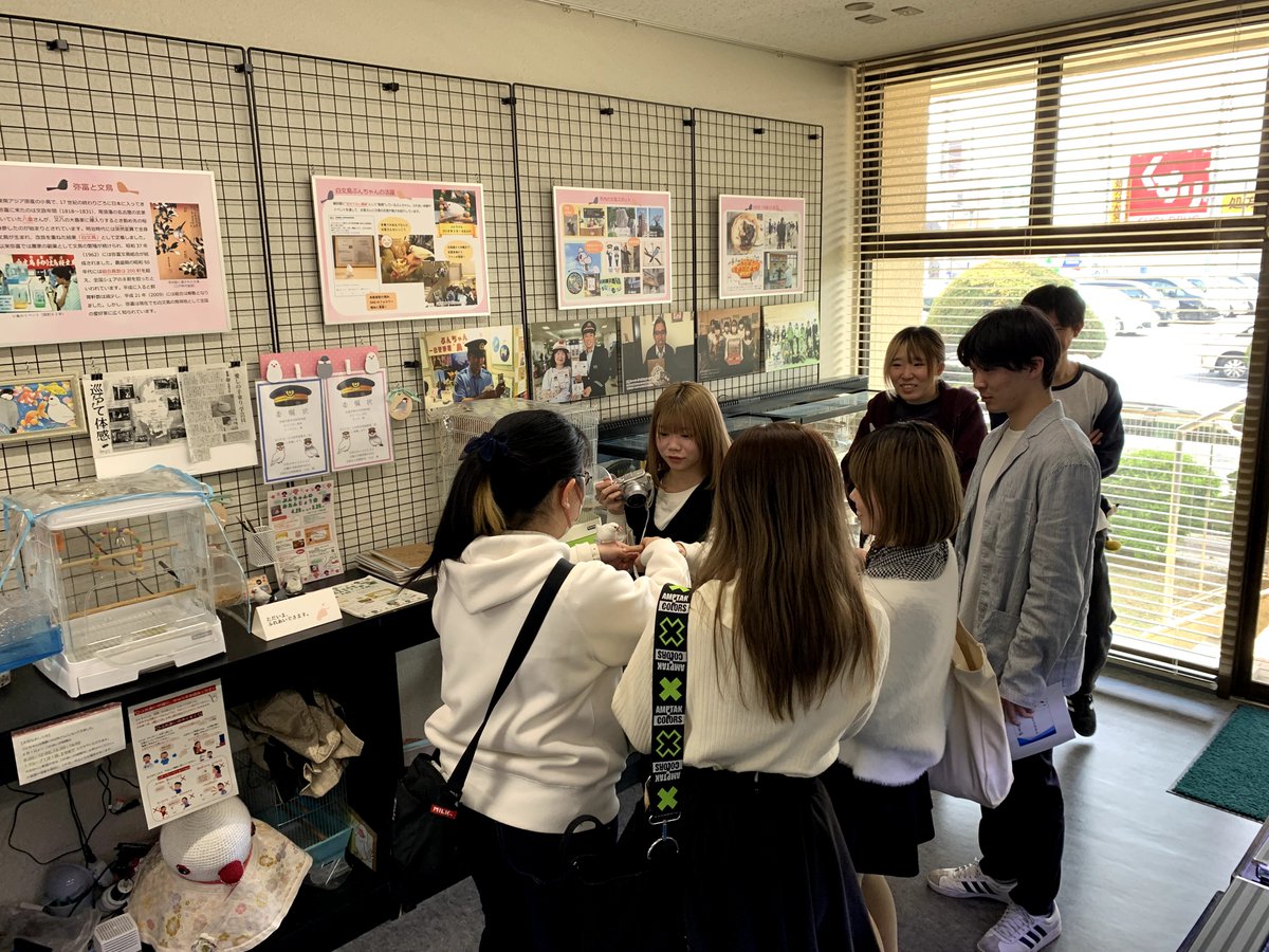 nzu_koho's tweet photo. 《 弥富市×愛知学院大学×名古屋造形大学 》 
三者連携で、弥富市観光新マップを制作しました！
市長報告会では学生より市長にマップの説明をさせて頂きました○
ぜひ弥富市へ足を運んでマップ片手にまちを散策してみてくださいね。
https://t.co/krkXvgaJC7
#弥富市 #愛知学院大学 #名古屋造形大学 https://t.co/3e1ftoNxGZ