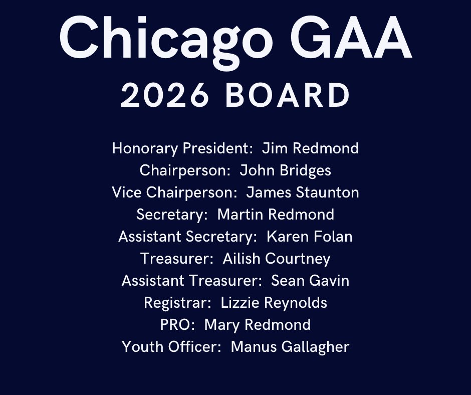 Chicago GAA tweet media