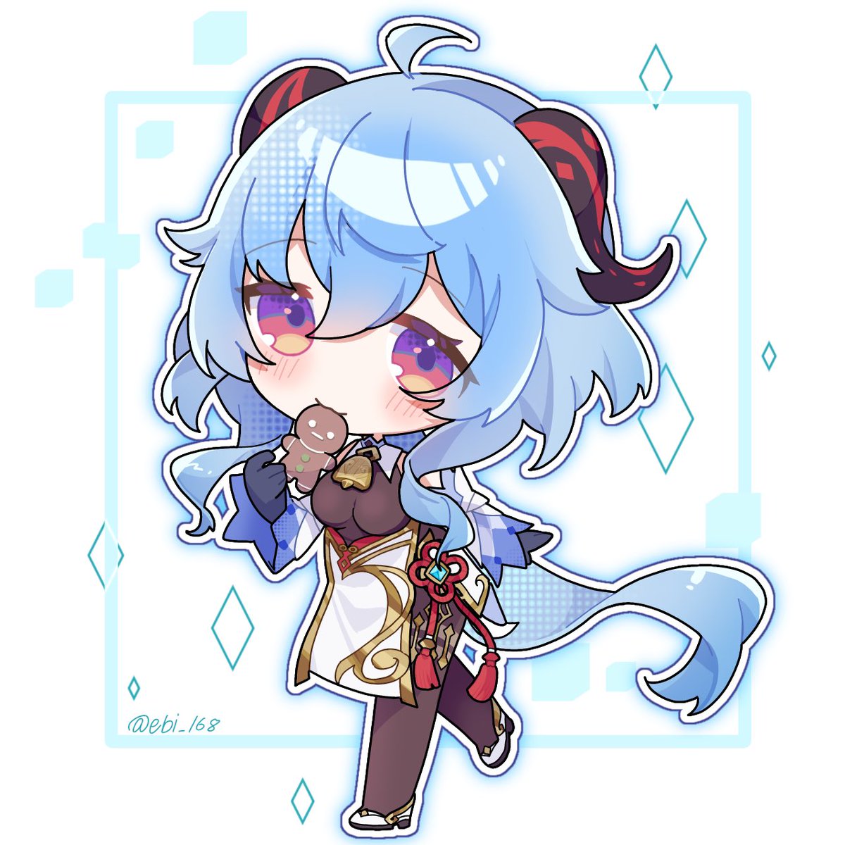 ebi_168's tweet photo. 甘雨描きました❣️#原神 https://t.co/UbroiDgTTe