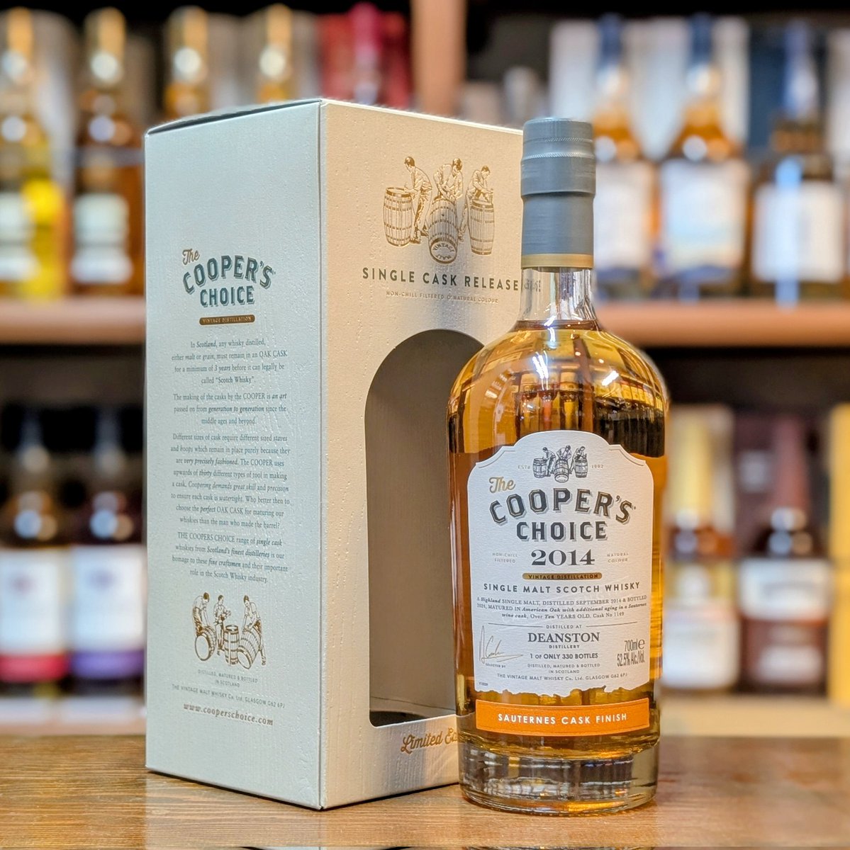 クーパーズチョイスのディーンストン10年も入荷しております！ こちら