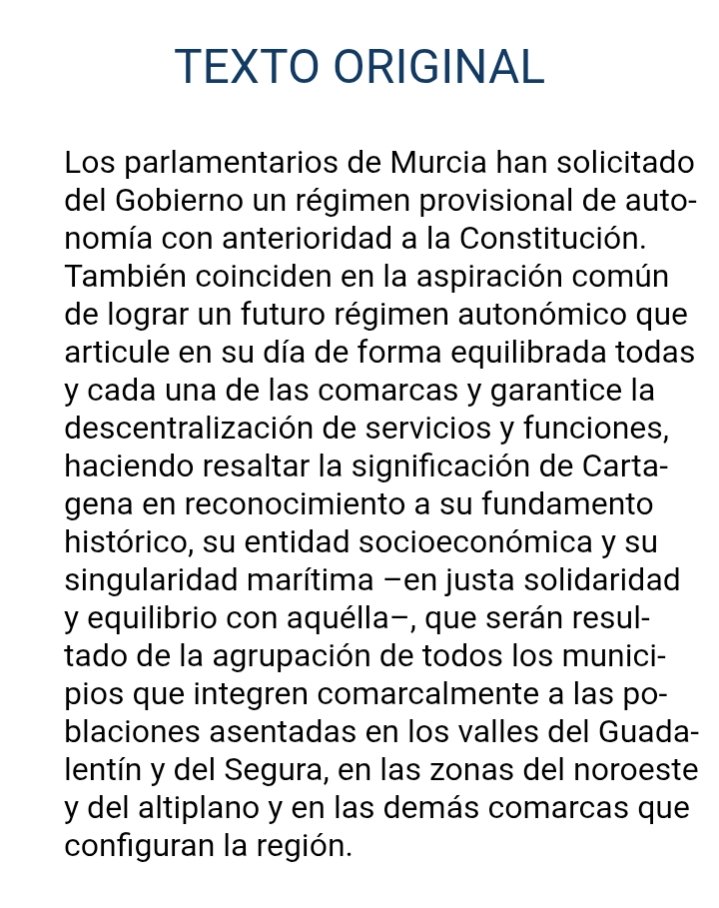 <a href="/Oscar_Lorca/">OscarLorca</a> <a href="/cartaginense51/">Cartaginense51</a> <a href="/Primera_RFEF/">Primera Federación Versus e-Learning</a> <a href="/YanisRahmaniVL/">Yanis Rahmani</a> <a href="/FCCartagena_efs/">FC Cartagena</a> <a href="/LaLigaPlus/">LALIGA+</a> <a href="/MPlusDeportes/">Movistar Plus+ Deportes</a> <a href="/ORMdeportes/">ORM Deportes</a> <a href="/la7deportes/">La 7 Deportes</a> <a href="/Cartagena_Spain/">Cartagena.Spain🇩🇰🤍🖤🇪🇸🇪🇺</a> <a href="/ChemaDireccion/">Chema Gil</a> <a href="/ContigoCartagen/">Contigo Cartagena</a> <a href="/psoe_ct/">PSOE Cartagena</a> <a href="/pedropcelis/">Pedro Pineda Celis</a> <a href="/ViaMurciana/">Vía Murciana</a> <a href="/Murcianismo_com/">Murcianismo.com</a> <a href="/RealMurcianismo/">Real Murcianismo</a> <a href="/PMStgoyZaraiche/">Peña Murcianista Santiago y Zaraiche</a> <a href="/dtv_murciano/">Detective Murciano</a> <a href="/MurciasereManga/">Yomeremango</a> <a href="/BVMurciasalud/">BVirtual Murciasalud</a> <a href="/area18web/">Area18 Deportes</a> <a href="/TurismoRM_/">Consejería Turismo, Cultura, Juventud y Deportes</a> <a href="/PimentoneraPod/">Alma Pimentonera (#SomosGafes)</a> <a href="/Pedrocomplex/">Pedrito Martinez</a> <a href="/Manolo_Torres_/">Manolo Torres García</a> Estatuto de Preautonómico de la, Región.