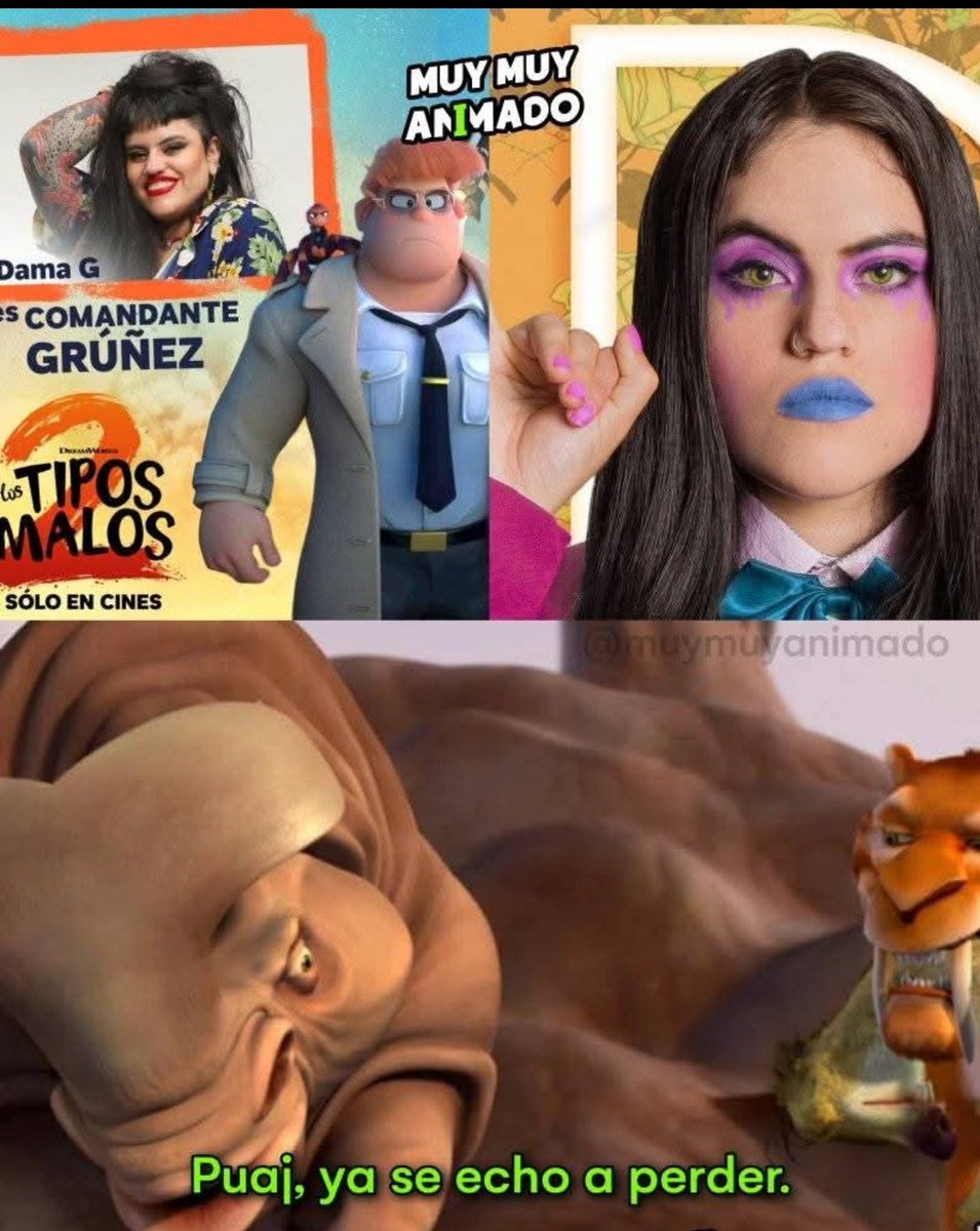 Dreamworks: no queremos trabajar con Alfonso obregón en shrek 5 porque fue acusado de abuso y mancharia nuestra imagen 👀

También Dreamworks con Dama G: