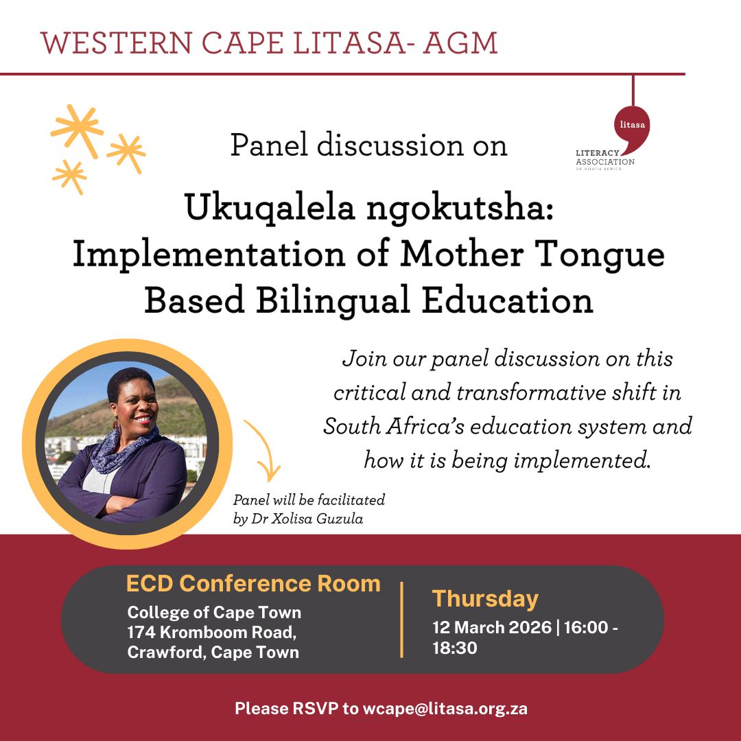Literacy Association of South Africa tweet media