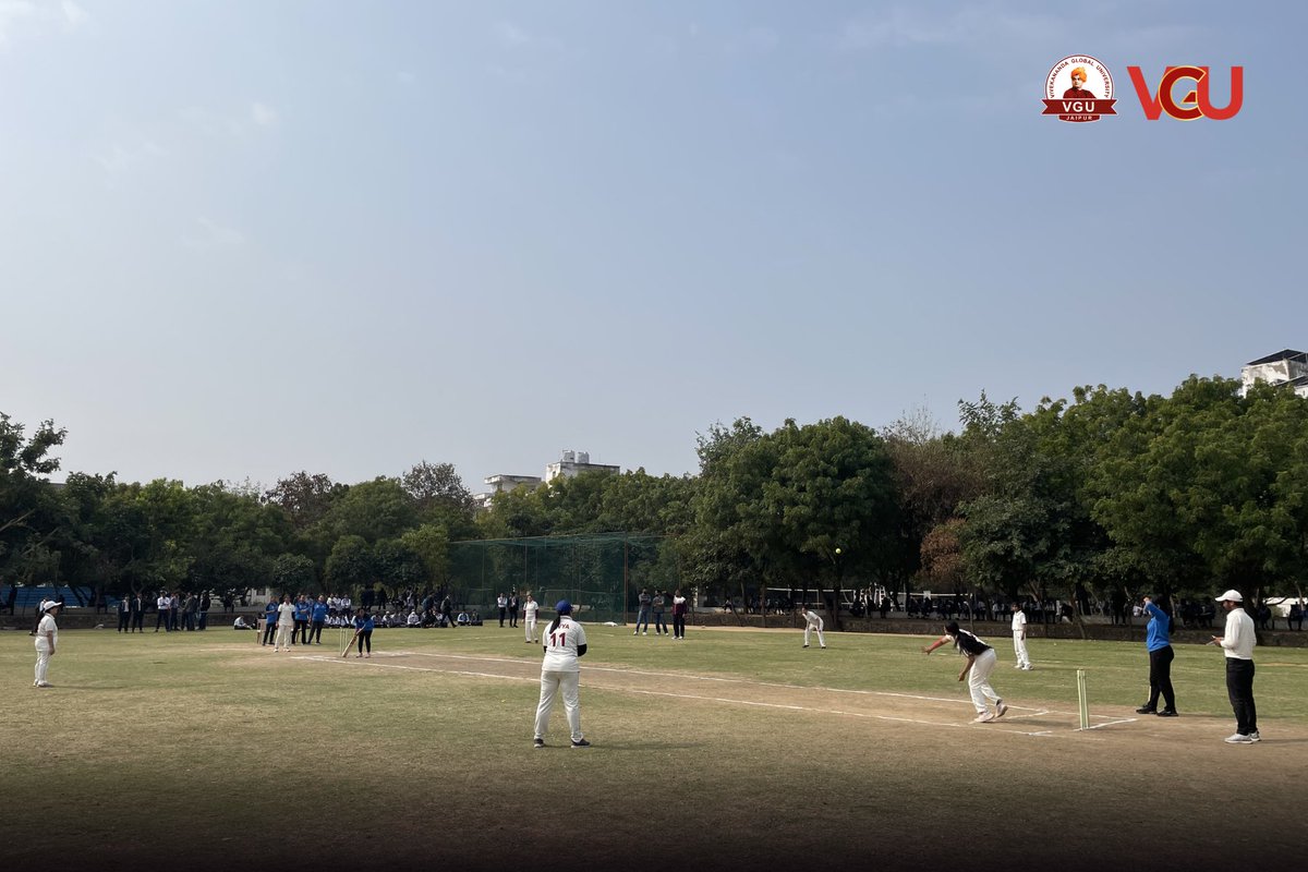 Friendship Trophy – 2nd Round, VGU showcased a शानदार performance against Poornima University, chasing down 91 runs with a powerful 10-wicket victory and securing their place in the Semi-Final. 

#FriendshipTrophy2026 #WomensCricket #VGU #PoornimaUniversity #SemiFinalBound