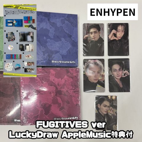 ENHYPEN｢THE SIN : VANISH｣ 7種ランダム LuckyDraw AppleMusic特典付き