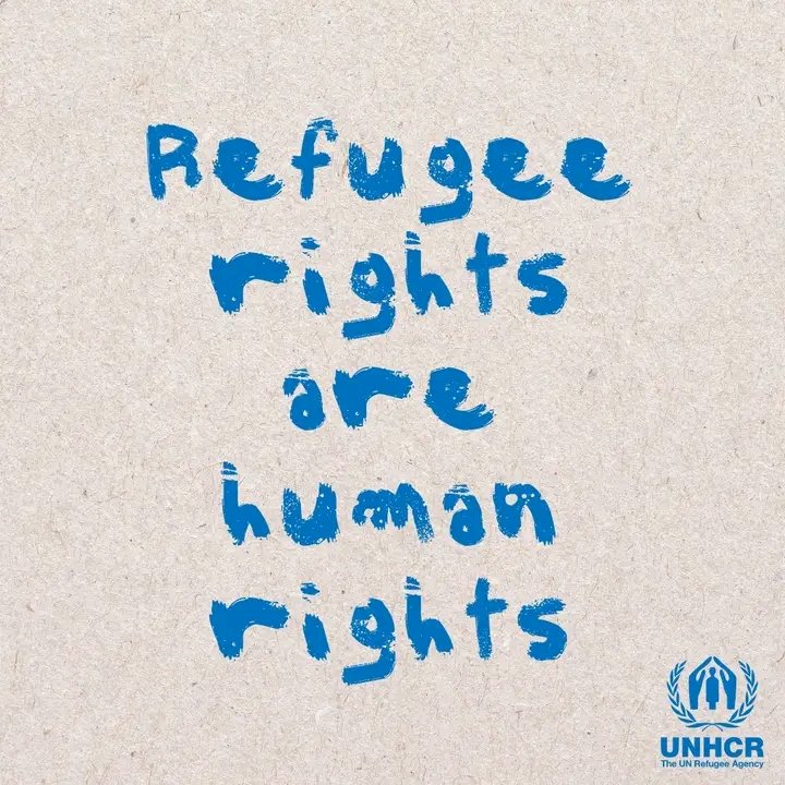 Refugee rights are human rights. They are not negotiable.
At a time of record displacement and shrinking support, we must choose solidarity over silence.

Becoming a refugee isn't a choice.

But standing with refugees is.

Even small steps can make a real difference.

<a href="/Refugees/">UNHCR, the UN Refugee Agency</a>