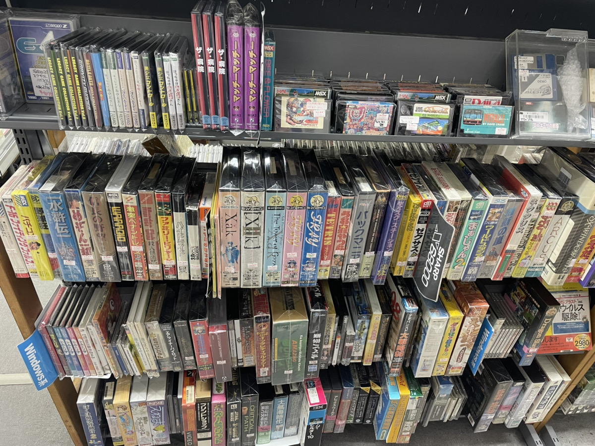 RT @BEEP_akihabara: PC88/98・MSX・X68000ソフトは、大人気で在庫が