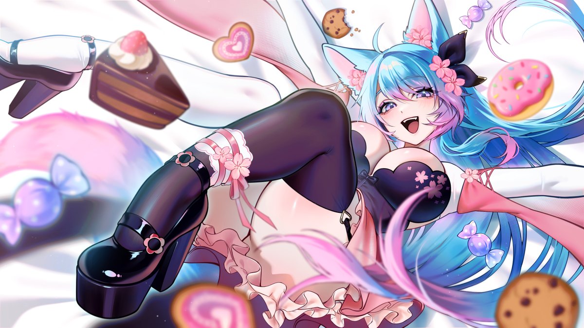 You'll always be my sweetheart 🥰💕

🎨➜ <a href="/Tofuubearart/">Tofuubear</a> 
#DoodleVale