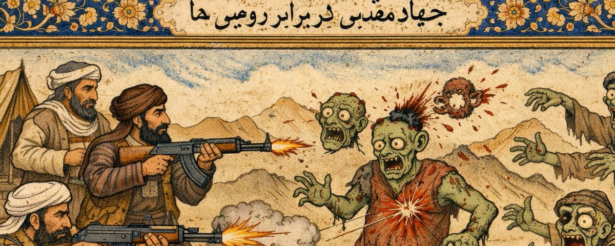 いまだから笑っていられるが、数ヶ月後にはガチでゾンビがこれ書いてる