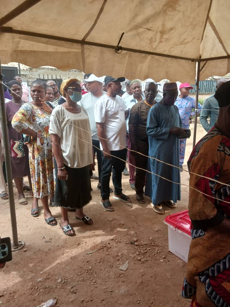 SpcbOrg's tweet photo. SOCIETY FOR PEACE AND CAPACITY BUILDING (SPCB)
PRELIMINARY ELECTION OBSERVATION STATEMENT
FCT AREA COUNCIL ELECTION – 21 FEBRUARY 2026
 ° *Federal Capital Territory, Nigeria* 
  Released: 22 February 2026 | 9:00 a.m.

 On 21 February 2026, INEC conducted elections into the six Area Councils of the FCT, covering 68 elective positions (6 Chairpersons and 62 Councillors).

 1 According to INEC:
• Registered voters: 1,680,316
• PVCs collected: 1,587,025
• Total candidates: 637
• Participating parties: 17

2️⃣ SPCB deployed 25 trained, non-partisan observers across the six Area Councils.

Observers used a standardized checklist aligned with:
• INEC Regulations & Guidelines
• International election observation standards

A structured WhatsApp platform enabled real-time reporting and data verification.

3️⃣ **Opening of Polls**

INEC officials arrived between 8:00 a.m. and 12:00 noon, depending on location.

• Many polling units opened on time.
• Some experienced logistical delays.

4️⃣ **Accreditation & Voting**

Voting commenced between 8:30 a.m. and 10:00 a.m. in most observed polling units.

• BVAS functioned effectively in the majority of locations.
• Minor technical issues (under 20% of observed units) were promptly resolved.
• Isolated delays were noted in parts of Kwali Area Council.

BVAS use enhanced transparency and credibility.

5️⃣ **Security Deployment**

Security personnel were present in most polling units.

Agencies observed:
• Nigeria Police Force
• FRSC
• Nigerian Correctional Service
• NSCDC
• Nigeria Immigration Service

Inter-agency coordination was professional.

However, the presence of private security personnel in some locations raises compliance concerns under INEC guidelines.

6️⃣ **Voter Participation**

The election was generally peaceful across the FCT.

However, turnout was notably low in several polling units, particularly in AMAC and Bwari Area Councils.

Factors identified include:
• Perception that Area Council elections are less consequential
• Inadequate voter education
• Logistical delays
• Polling unit location confusion
• Economic/work pressures
• Religious observances (Ramadan & Lent)

7️⃣ **Political Parties**

Although 17 parties fielded candidates, only about eight deployed a full complement of party agents in observed locations.

Some agents present conducted themselves peacefully and signed result sheets where required.

8️⃣ **Vote Buying & Malpractice**

SPCB observers did not witness voter inducement in monitored polling units.

No major incidents of violence,  disruption were reported in observed areas.

9️⃣ **Collation Process**

At the collation centre in Kubwa (Bwari Area Council):

• Results uploaded from polling units were physically cross-verified.
• Some party agents signed result sheets after verification.
• The process extended into the night.

While generators and lamps were used, inadequate lightings.

🔟 **Overall Assessment**

SPCB assesses that:

∆ The election was largely peaceful.
∆ INEC officials mostly adhered to procedures.
∆ BVAS strengthened process integrity.
∆ Security agencies acted professionally.

Require institutional attention.

1️⃣1️⃣ **Recommendations**

To INEC:
• Improve logistical planning
• Strengthen voter education partnerships
• Enhance early communication on polling unit locations
• Ensure adequate lighting at collation centres
• Enforce compliance on authorized security presence

To NOA AND CSOs:
• Intensify civic education campaigns
• Develop targeted youth and voter engagement strategies

1️⃣2️⃣ **Conclusion**

The 21 February 2026 FCT Area Council Election was conducted in a largely peaceful  in polling units observed by SPCB.

Strengthening voter engagement, logistics, and collation infrastructure will further enhance the credibility and inclusiveness of future elections in the FCT.

FCTElections2026 ElectionObservation
 Democracy #SPCB#

 *FORWARD THINKING*