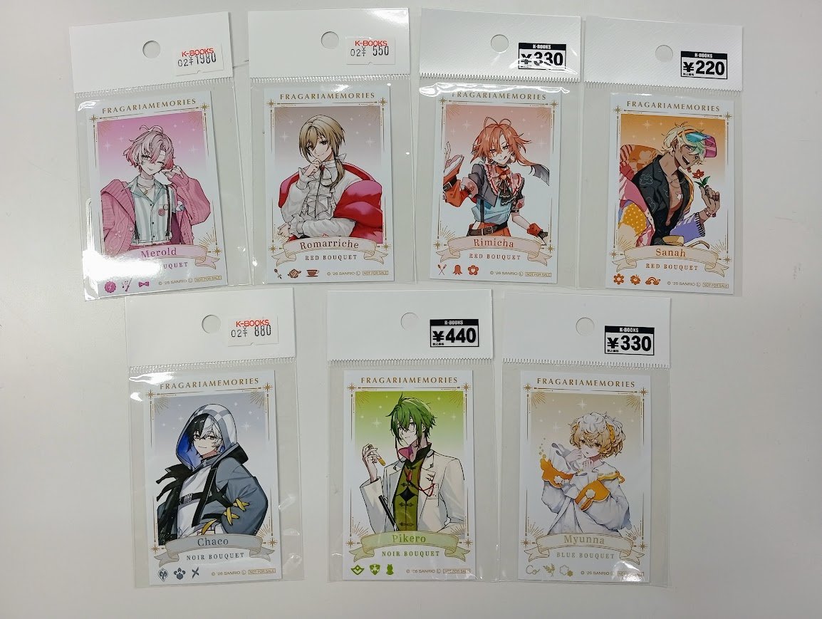 入荷情報】 『フラガリアメモリーズ』 特別企画展 The story of