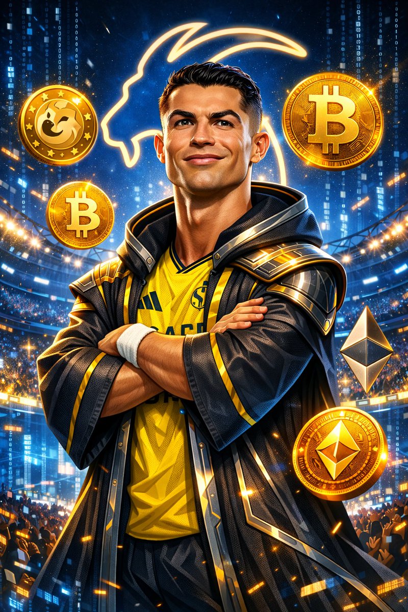 DAYI748909's tweet image. From the pitch to the blockchain ⚡
Cristiano Ronaldo holds the CR71000 coin like he holds history — with confidence, style, and legacy. 🐐💎
Are you ready to witness greatness?
#CR71000 #Ronaldo #Crypto #MemeCoin #GOAT #Legendary