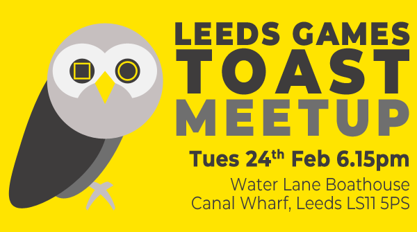 Leeds Games Toast tweet media