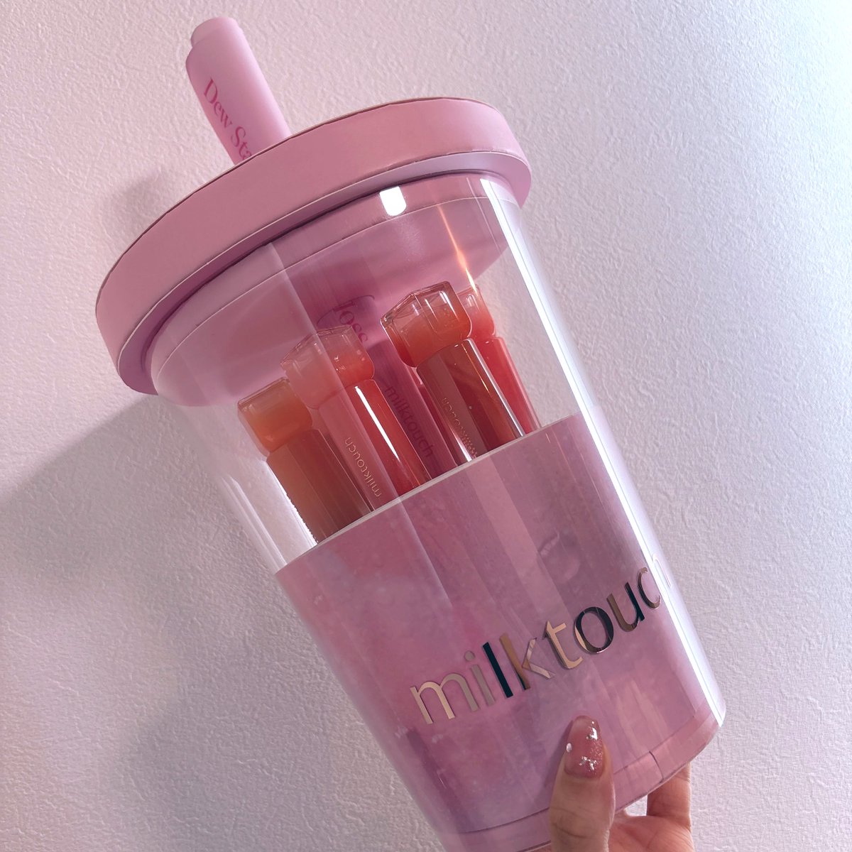 milktouchから可愛すぎる 新色ギフト届いた🤦‍♀️