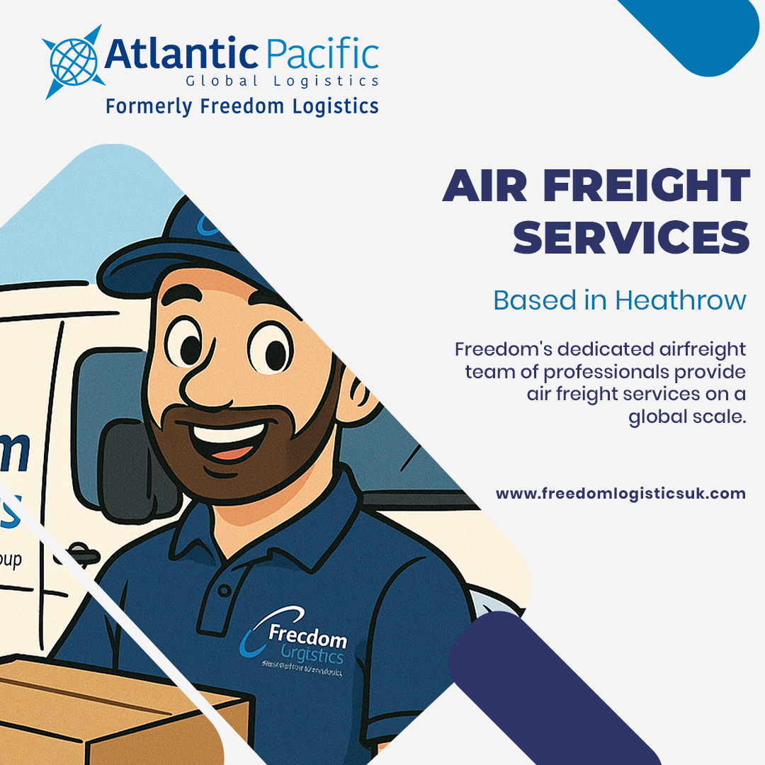 Freedom's business activities have now been transferred to Atlantic Pacific Global Logistics - providing air freight solutions for over 25 years.
freedomlogisticsuk.com
#airfreight  #logistics  #FreedomLogistics  #AtlanticPacific