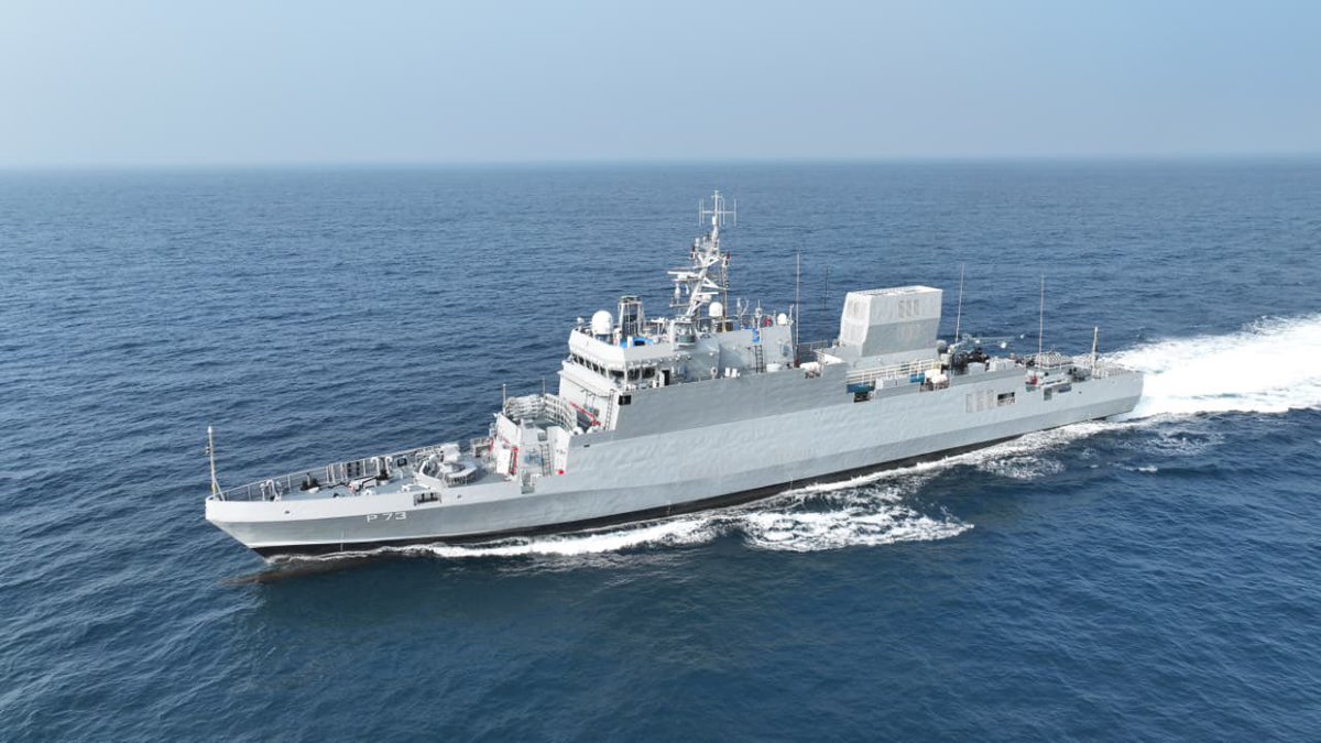 DefProdnIndia's tweet photo. The Indian Navy is set to enhance its Anti-Submarine Warfare (#ASW) capabilities with the commissioning of  #Anjadip, the third vessel of the eight-ship Anti-Submarine Warfare Shallow Water Craft (ASW-SWC) project. The warship will be formally commissioned into the #EasternNavalCommand at #ChennaiPort on 27 Feb 2026.

#AntiSubmarine #AatmanirbharDefence #MakeinIndia #IndianNavy 

Details: ➡️ 
https://t.co/rxEMz6jaBk