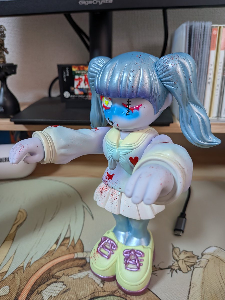 2026年初ソフビ 第4地区さん @dai4chiku のデイナ 去年の夏に