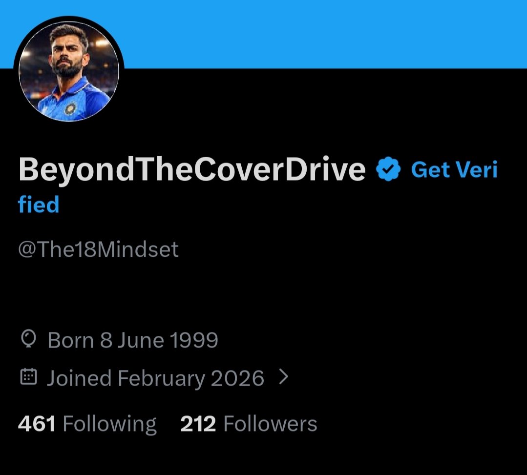 The18Mindset's tweet photo. Reached 200 followers today exactly on the day Sachin hit the first-ever ODI 200.
From his landmark to my little milestone. cricket keeps connecting us!
Huge thanks to everyone for the support Let's keep pushing beyond the cover drive!
#SachinTendulkar #200NotOut #Cricket https://t.co/cB4XNwyXsD