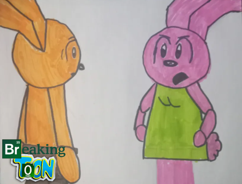 "My name is Rosey Runkey, yo. My husband is Rigmond Runkey, YO. Do not sell Sugar Cane to my husband."

the only problem i've ever had with my breaking toon au is knowing the horrible life Rosey ends up getting like I feel so bad for her

#toonturf