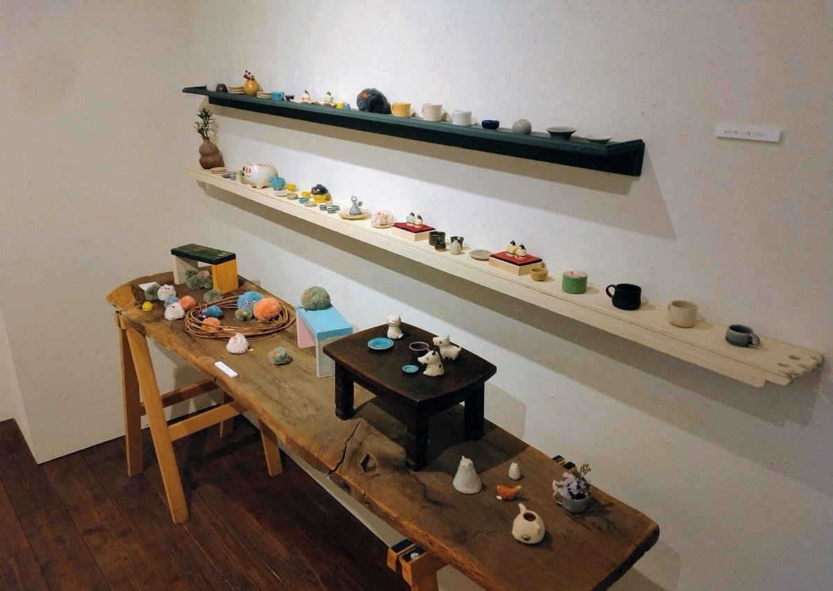本日から「人形とちいさな器と花たち」
SARP　仙台アーティストランプレイス
2026.2/24(火)~3/1(日)
11時~19時【最終日17時まで】
よろしくお願い致します🌸