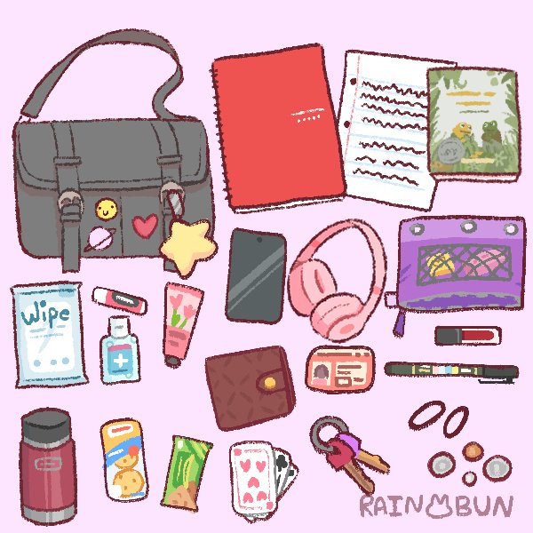 isacore be like 💭 (sempre sair de casa como se estivesse preparada para um apocalipse e com muito mais bugiganga do que esse picrew permite)