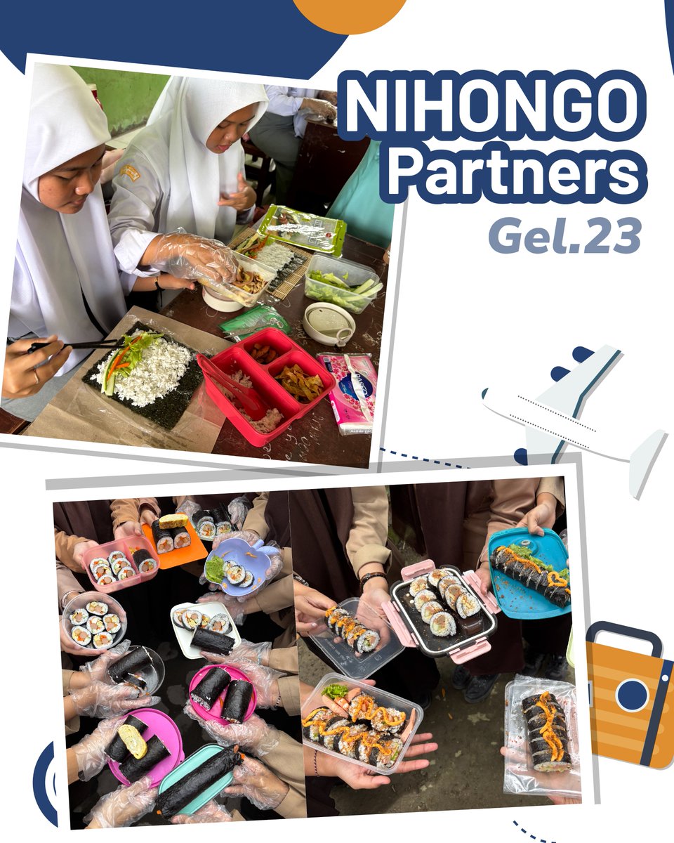JF_Jakarta's tweet photo. Halo, sahabat JF!

Sekarang giliran NIHONGO Partners dari Sumatera Utara yang akan membagikan ceritanya. Kali ini berasal dari SMAN 6 Binjai dan SMA Paba Binjai.

Yuk, simak cerita selengkapnya di akun Instagram @jf_jakarta~

#NIHONGOPartners #NP #jfjakarta #japanfoundation https://t.co/xNoqOOPaR7