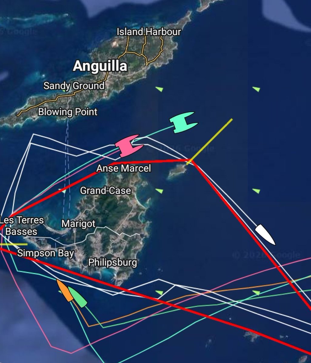 UltimBoat's tweet image. #Ultime #MOD70 #RORCCaribbean600

Saba, Gustavia et St Martin dans le sillage d'Argo, direction Tintamarre. Le vent faible ne permettra pas d'aller chercher le record. Zoulou à moins de 3 milles.