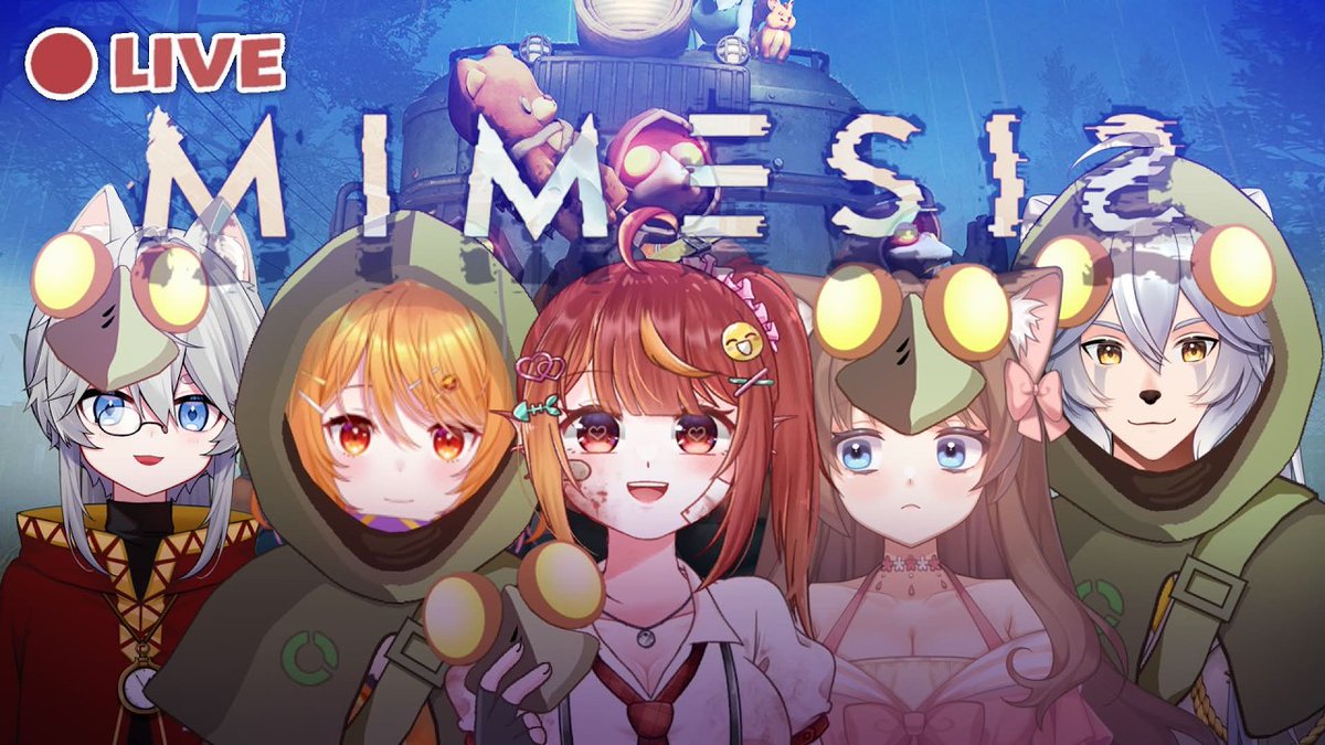 今日 930PM
魚魚聯動一起玩Mimesis！
我們 身邊太多假人
捉住那個假人！
youtube.com/live/tXbPXoWEM…

#paprilive #paprigame