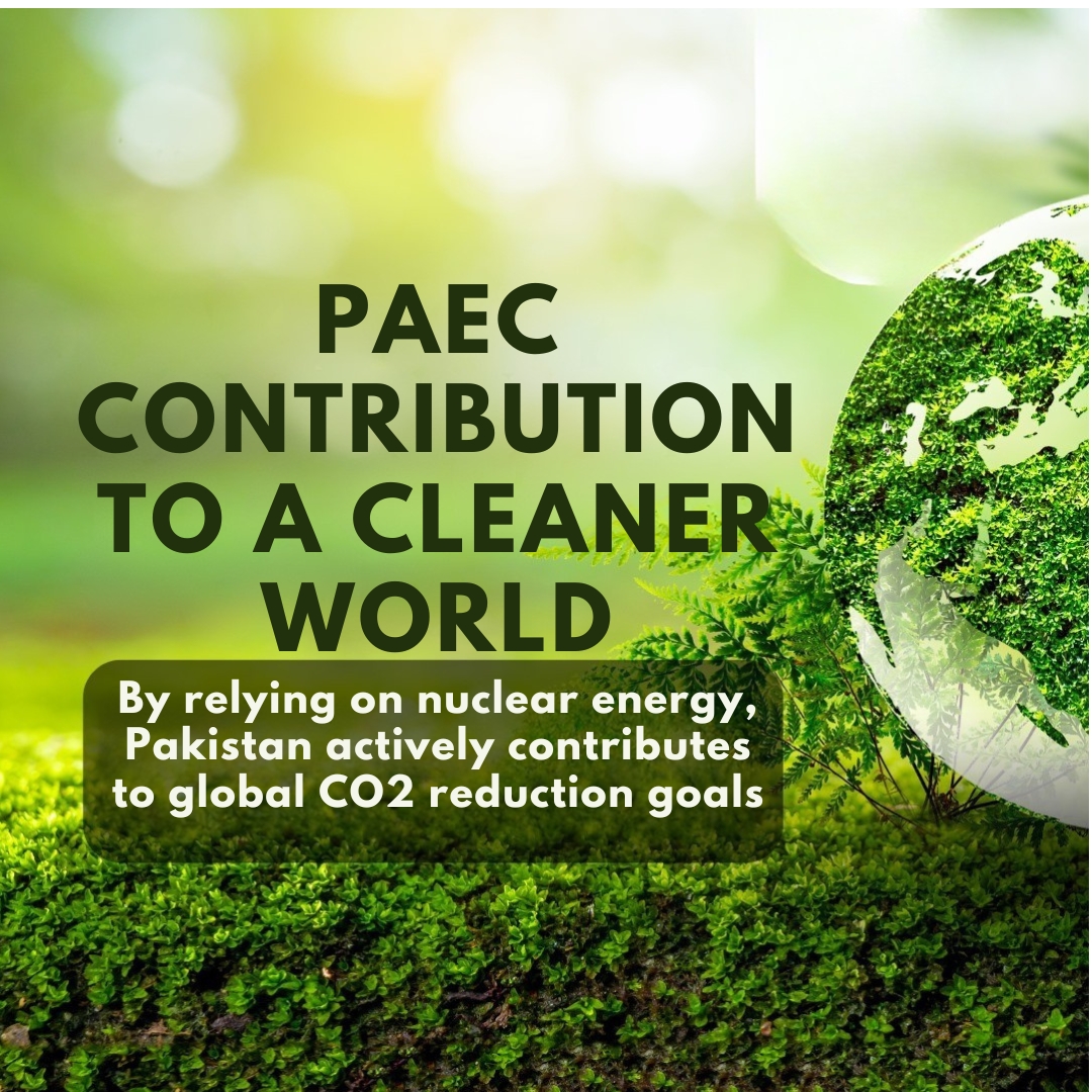 PakAtom_Org's tweet photo. PAEC CONTRIBUTION TO A CLEANER WORLD!
#PAECforPeace #NuclearIsGreen #NuclearEnergyForAll #peacefulnuclearenergy https://t.co/UZoDVjnzXJ