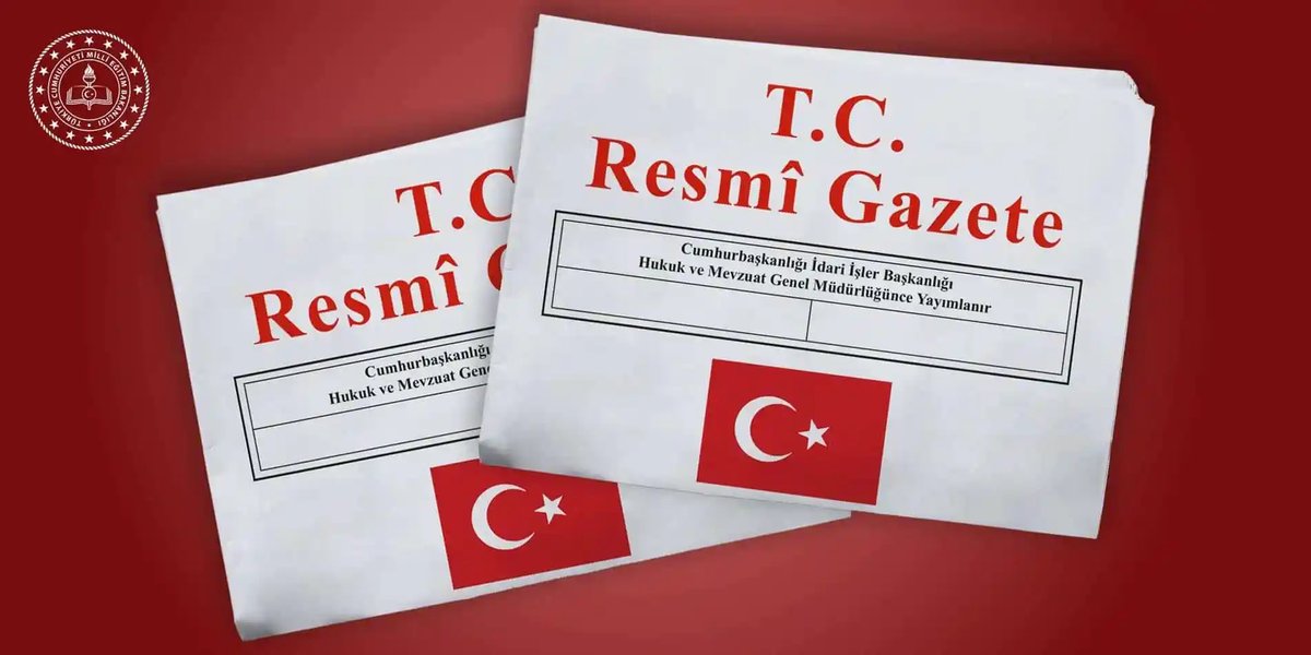 📢 "Millî Eğitim Bakanlığı Eğitim Kurumları Yönetici Görevlendirme Yönetmeliğinde Değişiklik Yapılmasına Dair Yönetmelik" Resmi Gazete'de yayımlandı. 

👉 resmigazete.gov.tr/eskiler/2026/0…

<a href="/tcmeb/">Millî Eğitim Bakanlığı</a> <a href="/GurhanCokgezer/">Gürhan Çokgezer</a> #bursamem