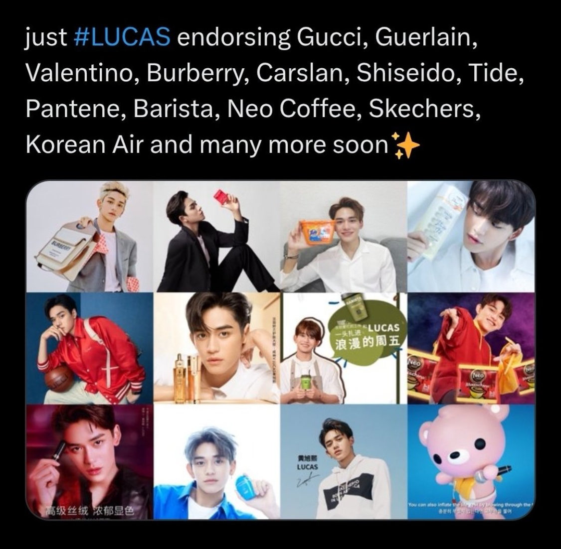 kaizenzo7's tweet photo. y’all forgetting he was the most popular and most paid NCT member at his peak. https://t.co/4BQoSeAONj