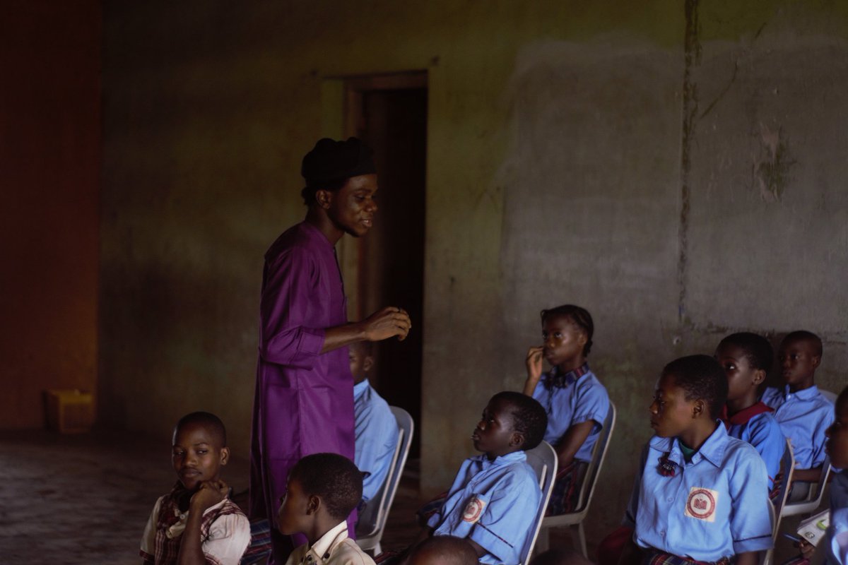 We visited a school in a rural part of Ogun state to share the story of Blockchain technology with some high end students.

For many of them it was their first time hearing they can hop on global opportunities from their cluster with any skillset they might have.