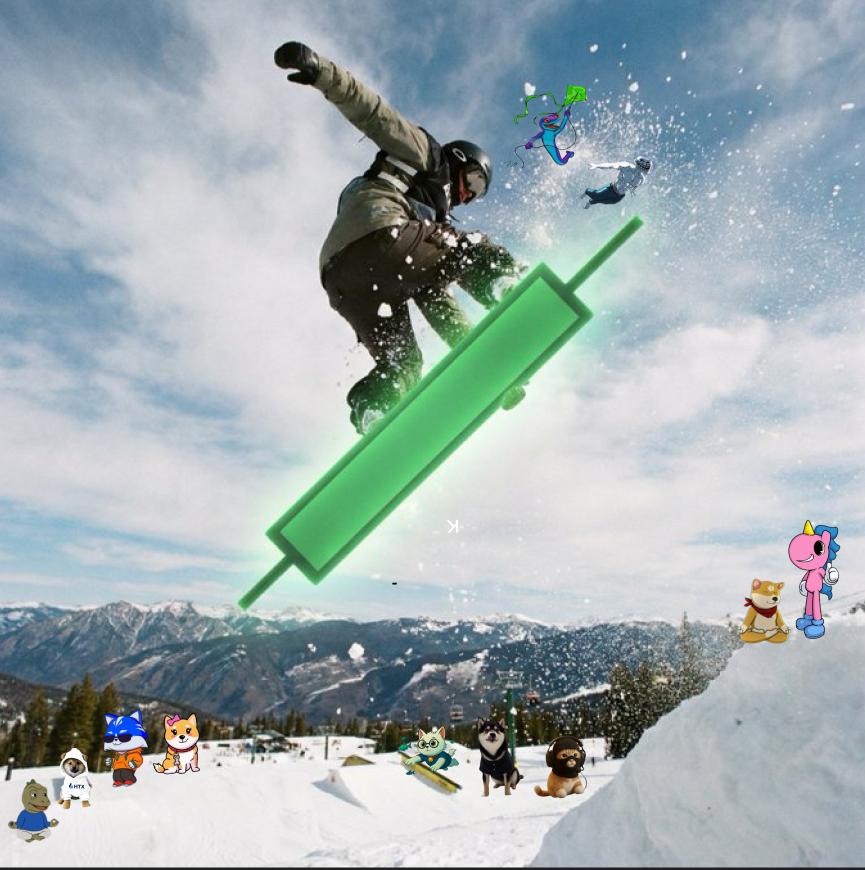 Raid it into existence.
Tag the crypto taking you up next. 🏂🟢