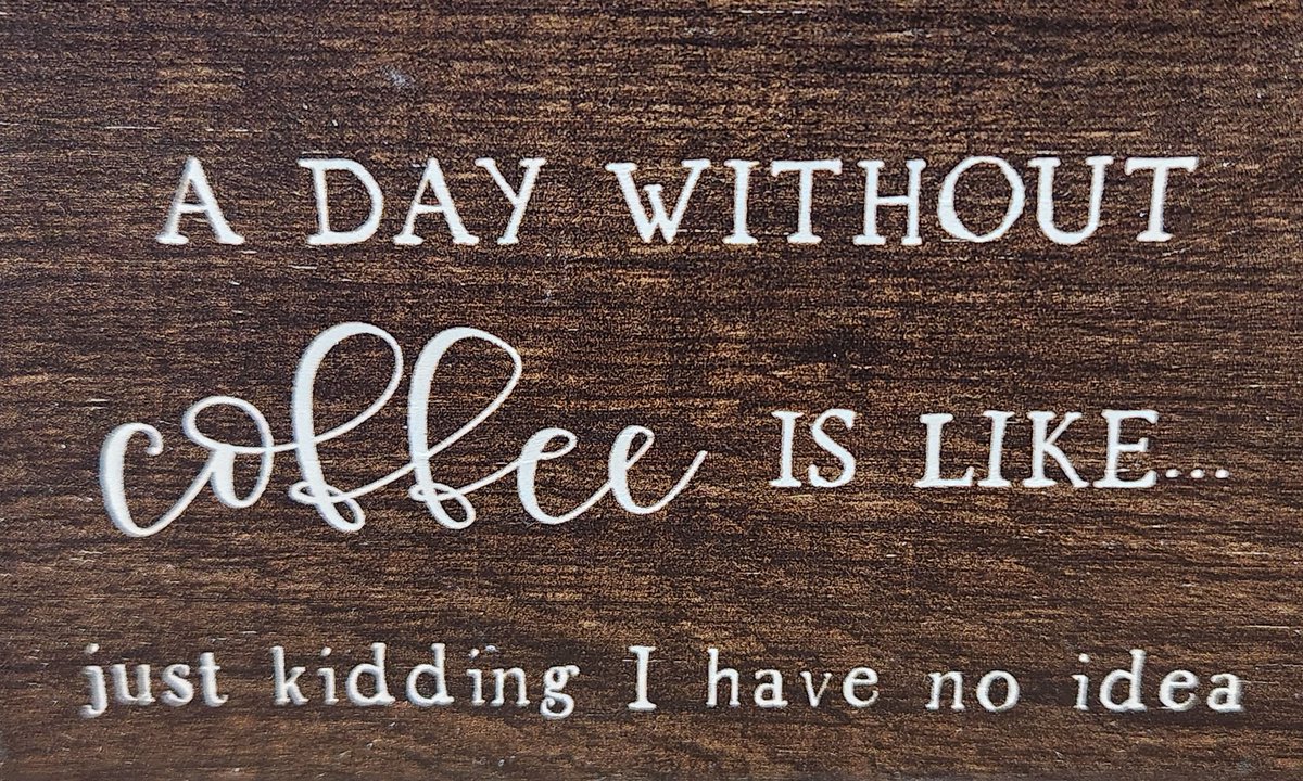 Good morning! It's taco Tuesday... but first COFFEE!!! Have a great day ☕️☕️😊