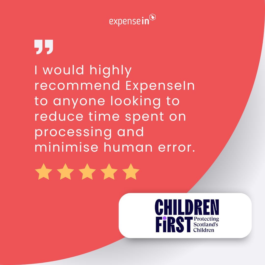 expensein's tweet photo. Thank you Children First for a great review, we are pleased to hear your fantastic feedback. ⭐

We always strive to ensure your expense management processes are as efficient as possible! 🥳 

✅ Read Children First's full testimonial, here - https://t.co/Sp9vE1Rrro https://t.co/UIlihUM0ny
