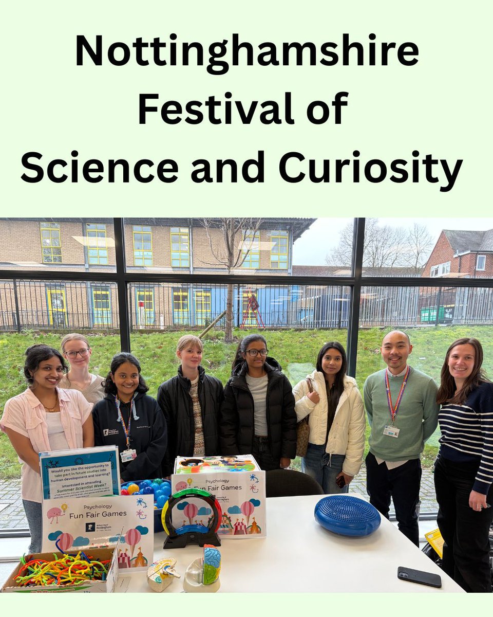 School of Psychology, University of Nottingham tweet media