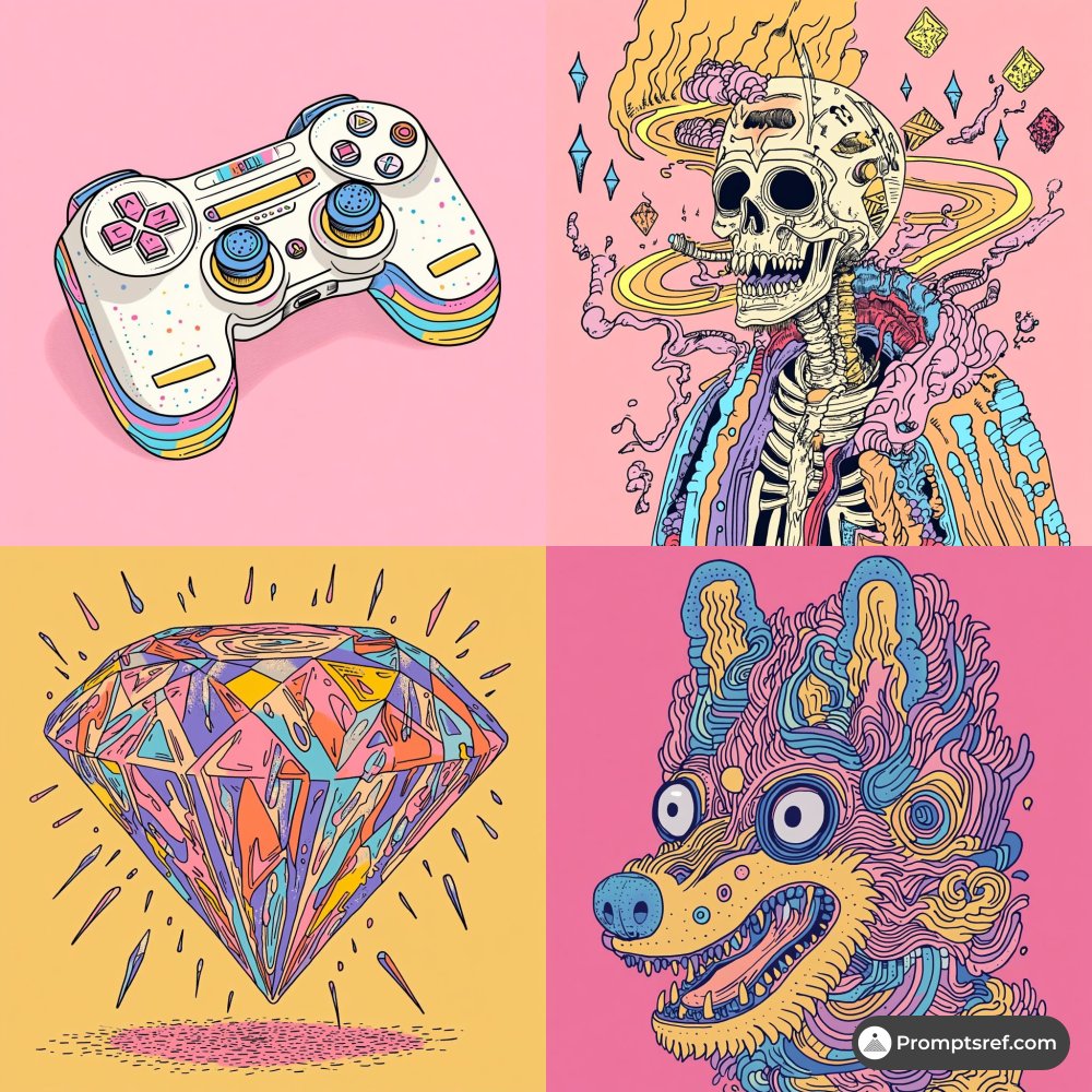 Neo-retro style examples