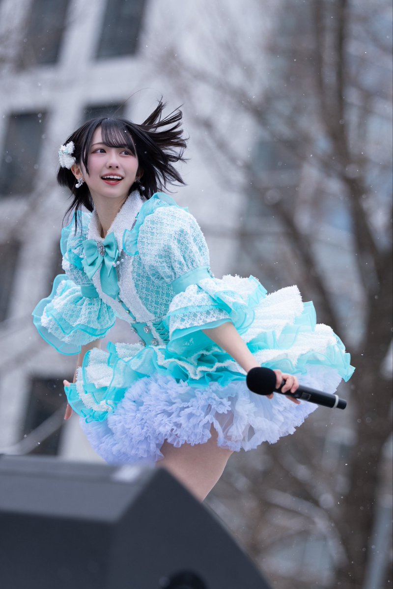 Post by 永松波留（ラフ×ラフ）3/9 Zeppアニラ🌻 on X: 雪の魔法❄️